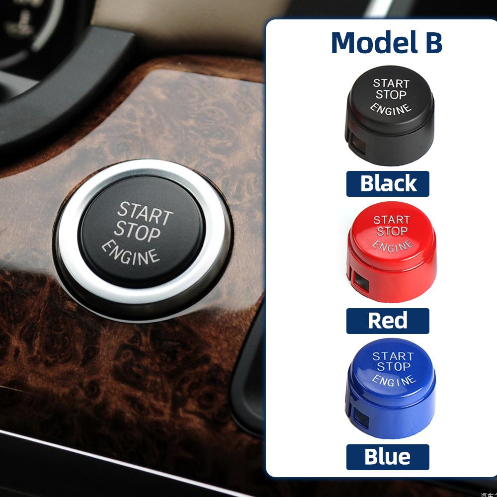 LHD Car Accessories 61319153831 Engine Ignition Start Stop Push Switch OFF Button Cover For BMW X3 X4 Series F25 F26