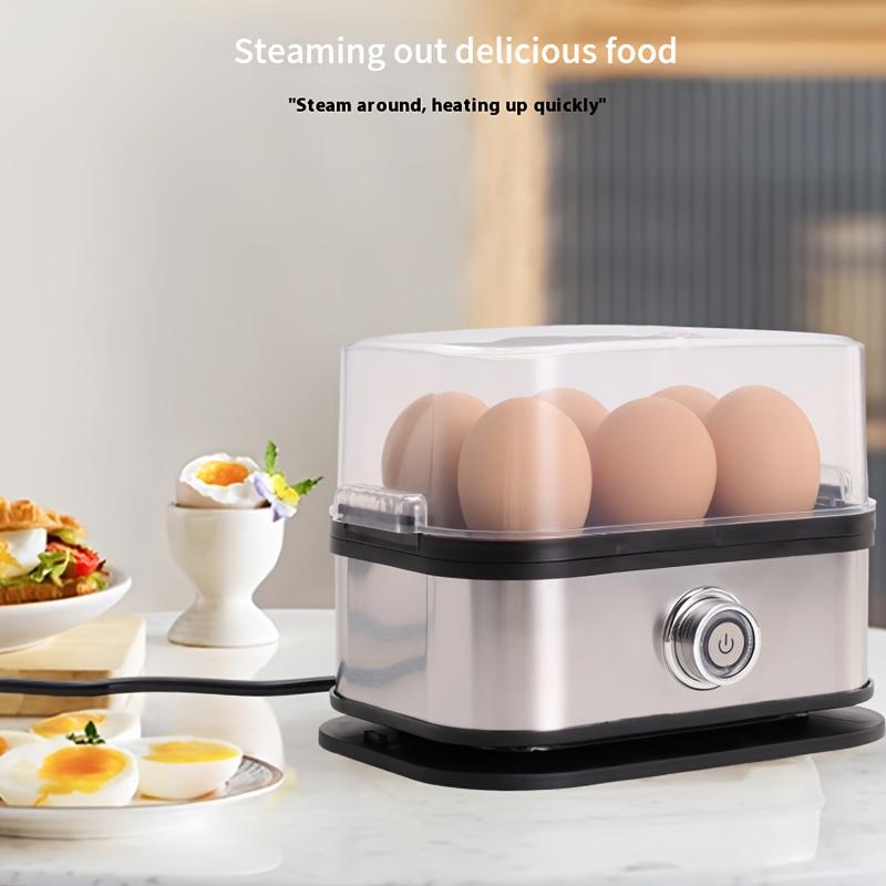 Mini Eierkocher, Einlagiger transparenter Deckel, Eierdampfer mit großer Kapazität, Kleine Küchengeräte für zu Hause