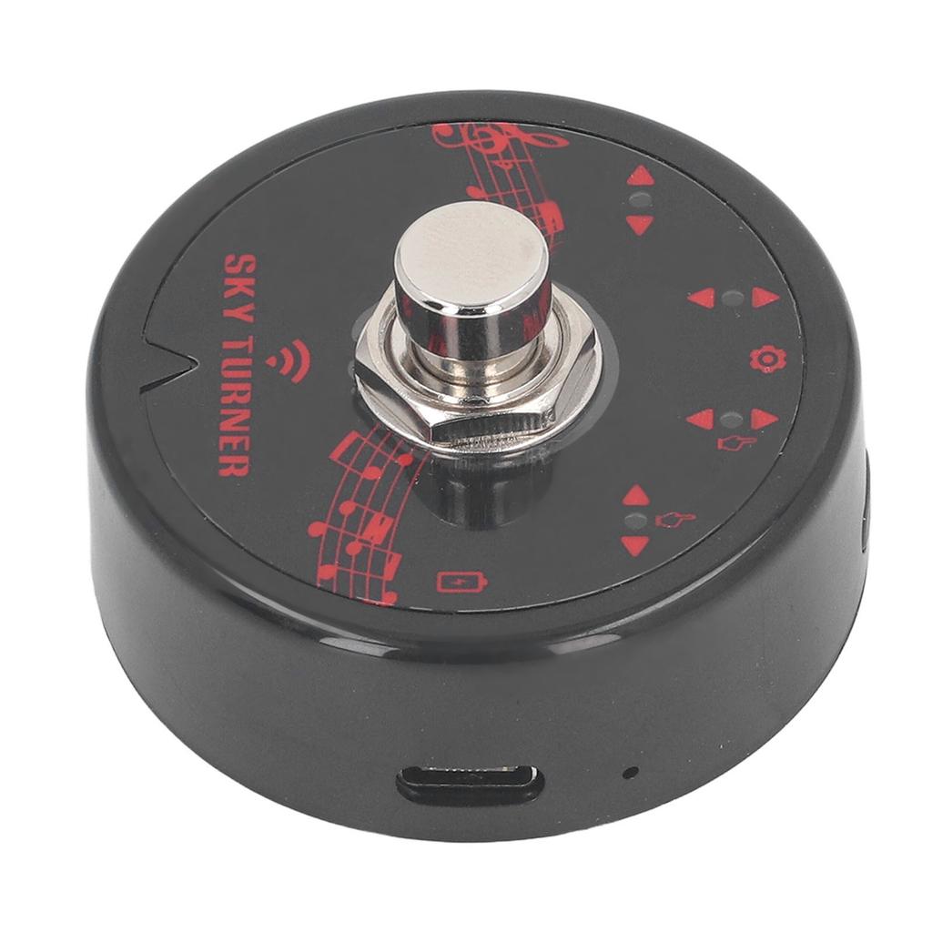 Pedał do przewracania stron, przenośny, bezprzewodowy pedał do przewracania stron Bluetooth do występów