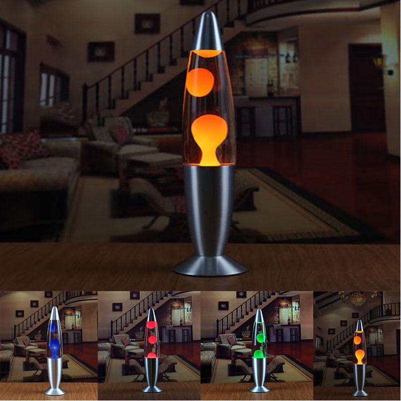 Soothing Lava Motion Lamp Relaxing Glitter Liquid Wax Light Novelty New Gift