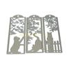 Window Kitten Die Cut Stencils Heavy Duty Carbon Steel Cutting Dies Scrapbooking Embossing Paper Dies for Card Making top sale