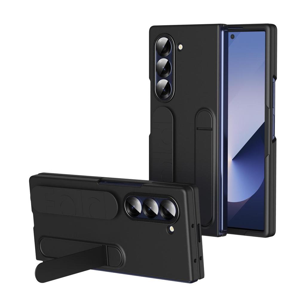 Samsung Galaxy Z Fold 7 Case with Vertical Wrist Strap & Stand - Full Coverage, Anti-drop Protection