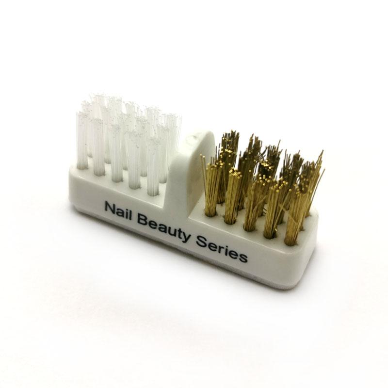 HYTOOS 1Pcs Nail Drill Bit Brush Plastic & Copper Wire Clean Brushes Dust Cleaning Nails Accessories Manicure Tools 05CB