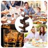 Creative Wooden Tree Coasters Tree 8Pcs Table Mat Set Removable Insulation Pad Set for Kitchen Tableware Hot Dishes