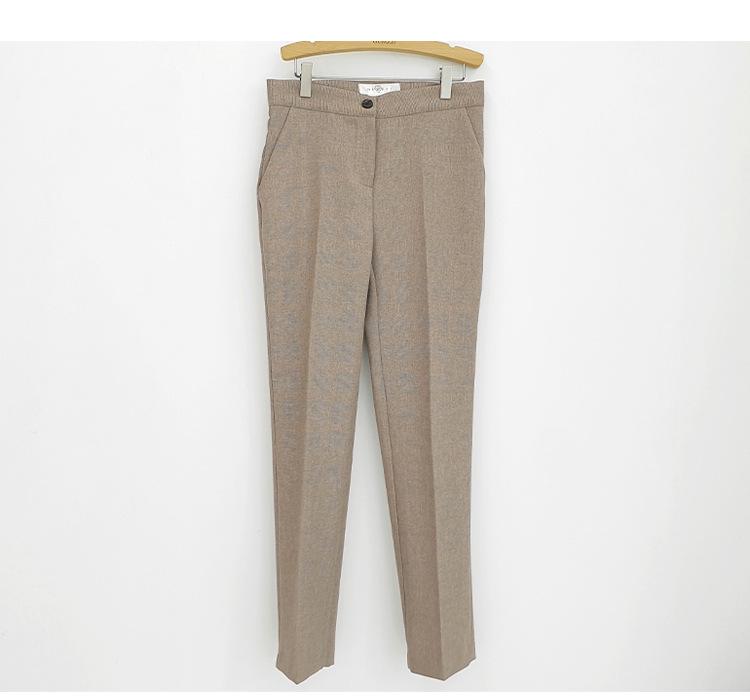 Dámský oblek v korejském stylu, podzim 2025: Elegantní třídílný set s bundou, vestou a kalhotami