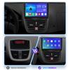 DSP IPS Android 12 Bilradio Multimedia Videospiller for Peugeot 207 CC 207CC 2006 - 2015 GPS 2Din RDS Stereo Intelligent Skjerm Autoradio Carplay