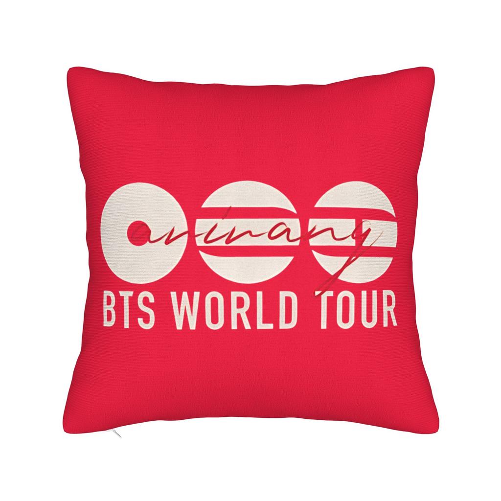 American Singer BBillie EEilish Square Pillow Case Polyester Cushions for Sofa Casual Pillowcase