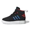 adidas Originals Drop Step 360 Zapatillas de Caminar de Caña Alta Ligeras y Cómodas Zapatos de Bebé Negro Rojo S23986