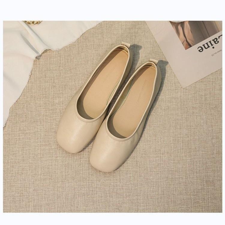 Minimalist Low-Cut Loafers for Women Soft-Soled Commuter Pumps New Arrival Flat Versatile Fashionable Loafers