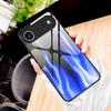 For iPhone 17 Air Case Anti Drop TPU PC Tempered Glass Pattern Printing Phone Back Cover