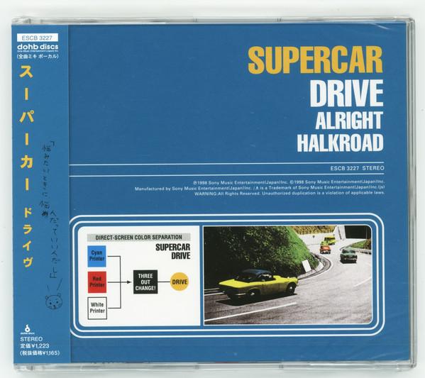 

CD SUPERCAR - Drive ESCB3227 Dohb Discs 1998 Япония Рок Б/У