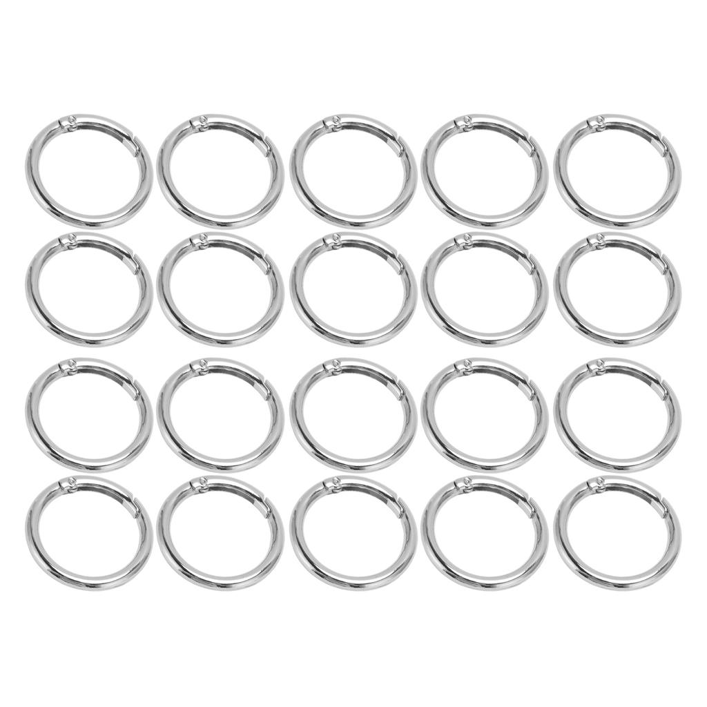 20Pcs    O  s 1.57in Diameter 0.2in Thick Strong Copper Secure Closure    Buckles for Purse Bag Jewelry