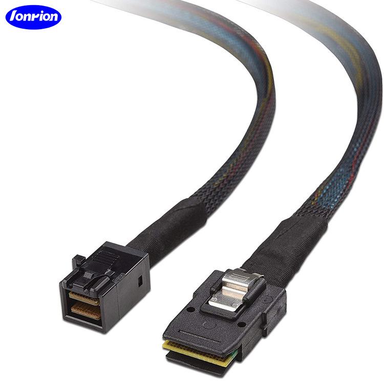 MiniSAS HD SFF-8087 To SFF-8643 12G High-Speed Internal Server Cable