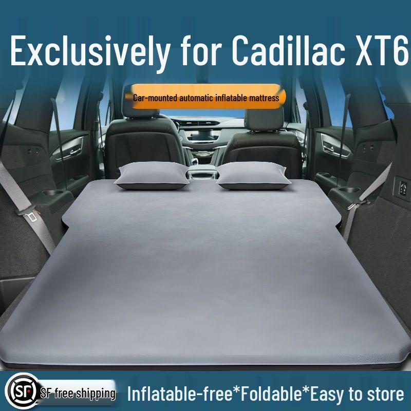Colchão de Ar para Banco Traseiro Cadillac XT6 - Cama de Carro Inflável