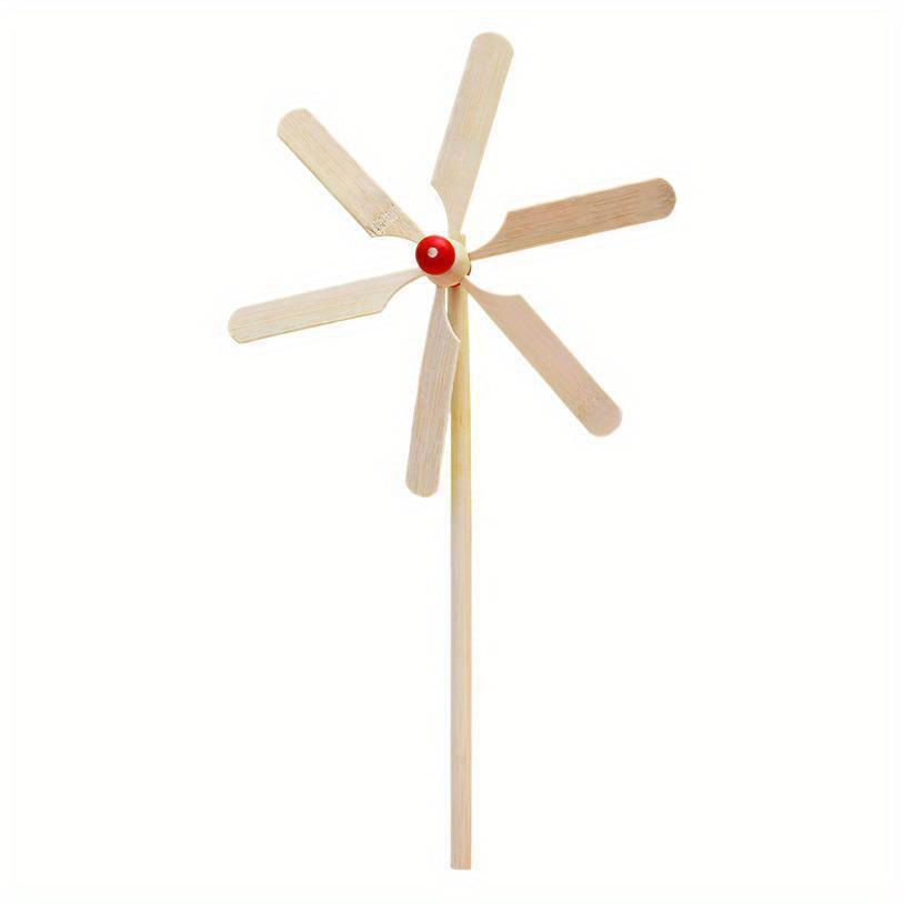 1Pc Windmill Material Kit DIY Handmade Outdoor Decoration, Halloween Christmas Gift