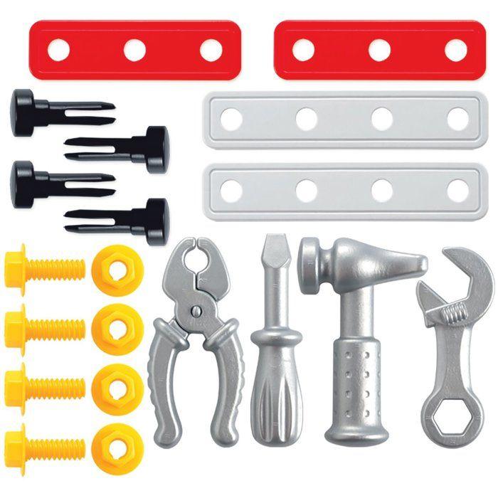ECOIFFIER MECANICS Diable - Boite a outils - 20 pieces