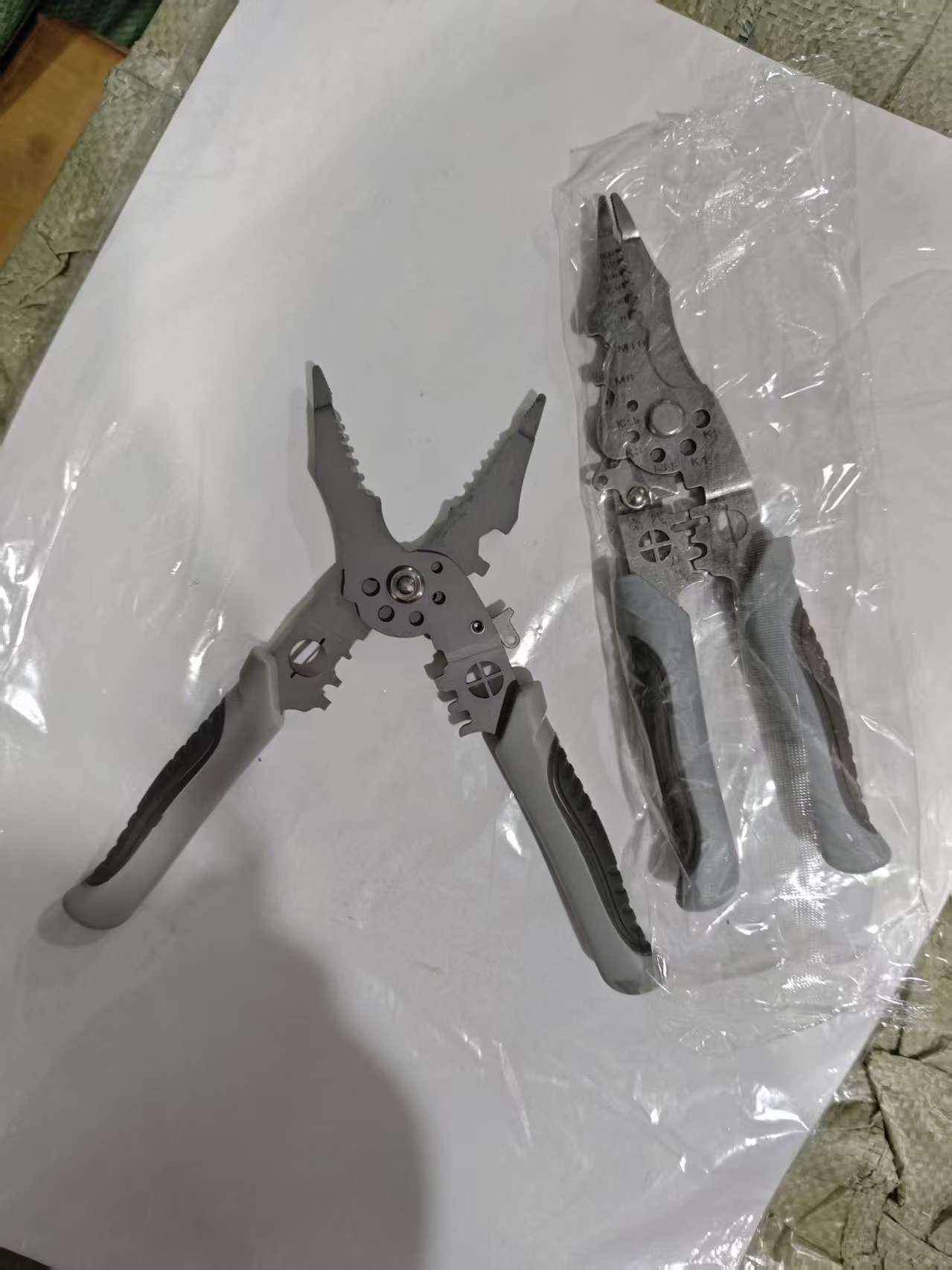 Electrician s Multifunctional Stainless Steel Wire Stripper & Crimper
