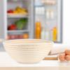 European   Cane Round Bread Dough Rising Rattan Basket 18 X 9 Cm