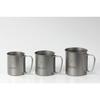 [Captain Stag] Single Mug Cup 300ml UH-4502 (Silver)