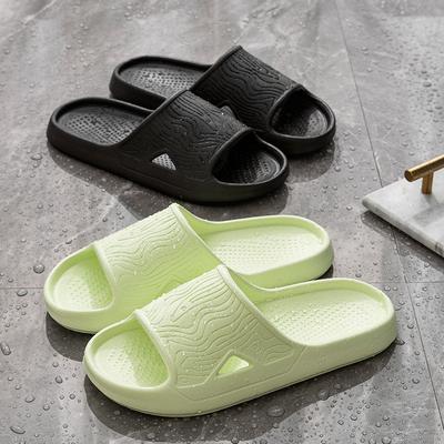 Step On the Shit Feeling EVA Cool Slippers Men's, Summer New Home Home Couple Thick Bottom Non-slip Bath Bathroom Female Drag