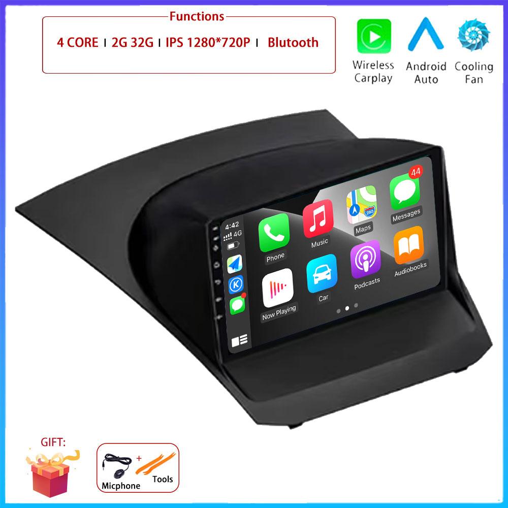 

9 4G Android OS For Ford Fiesta Mk7 2009 2010 - 2017 Car Radio Stereo Multimedia Video GPS Navigation Player QLED screen BT 5.0