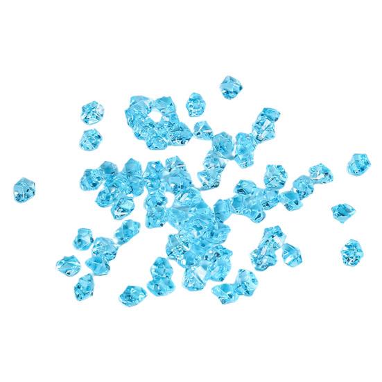 1 σακουλάκι Τεχνητό παγωμένο βράχο Ρεαλιστικής εμφάνισης Τροφίμων χωρίς οσμή Κοκτέιλ Ουίσκι Κρασί Ψεύτικα πλαστικά παγάκια Διακοσμητικά αξεσουάρ μπαρ