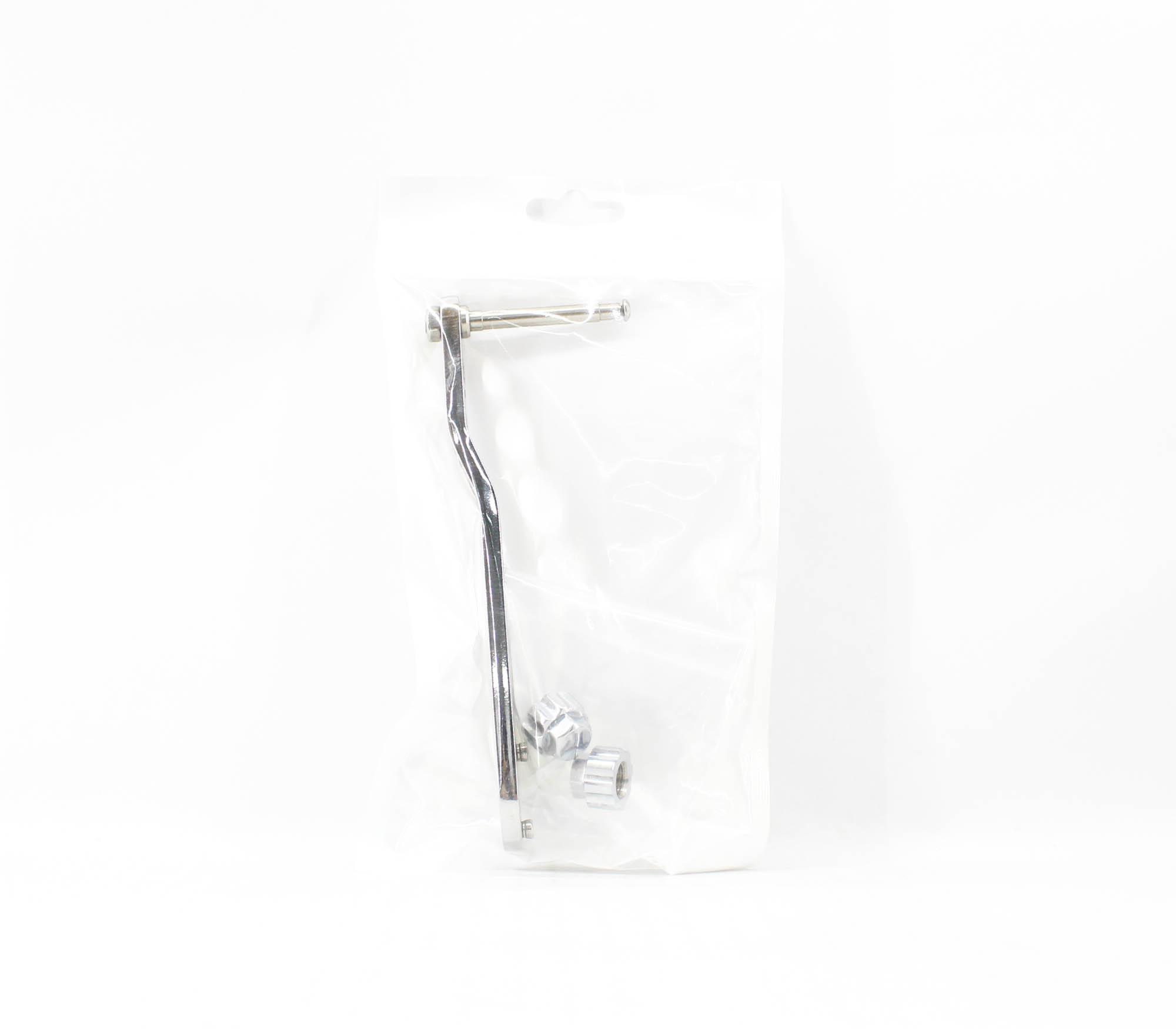 

Rev Handle Jigging Baitcast Stainless 130mm Chrome Shimano Daiwa (4569)