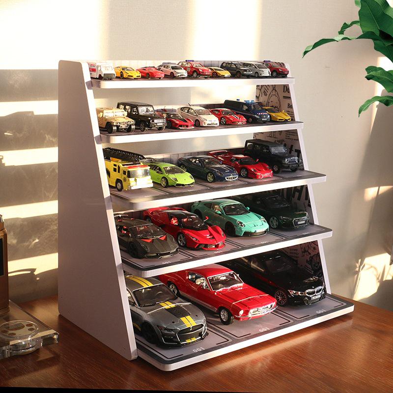 

Multi-Layer Car Display & Storage Rack: Tiered Parking Lot Organizer