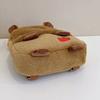 1Pc Kawaii Capybara Plush Backpack For Women Versatile Cartoon Funny Capibala Crossbody Bag Large Capacity Tote Bag