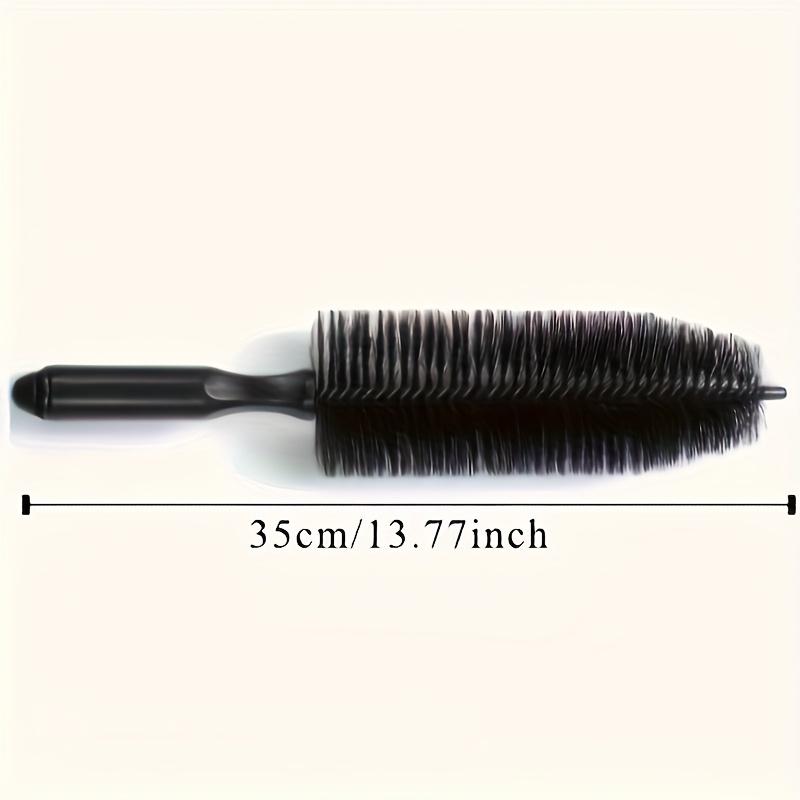 Car Tire Cleaning Brush with Handle, Efficient Wheel Rim Washing and Maintenance Tool, Plastic Car Cleaning Accessory - Suitable for Vehicle Wheels