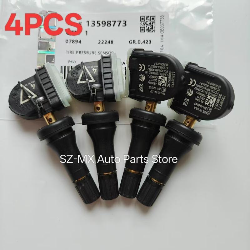 4PCS 13598773 433mhz TPMS TIRE PRESSURE SENSOR For Cadillac CT6 XT5 SRX Chevrolet Malibu Opel 13516165 4 PCS