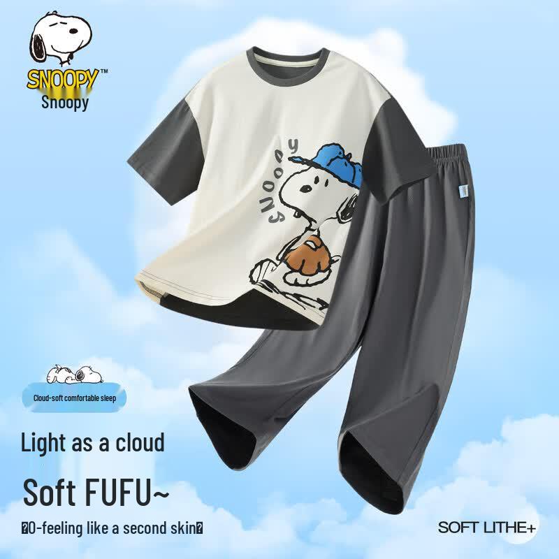 Snoopy Boys  Summer Pajama Set 130