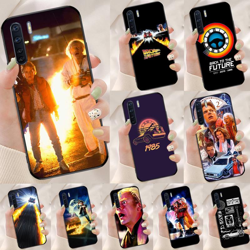 Back to the Future Case For Oppo A17 A77 A80 A40 A60 A98 A78 A18 A38 A58 A16 A76 A96 A74 A94 A54 A57S A15 Cover
