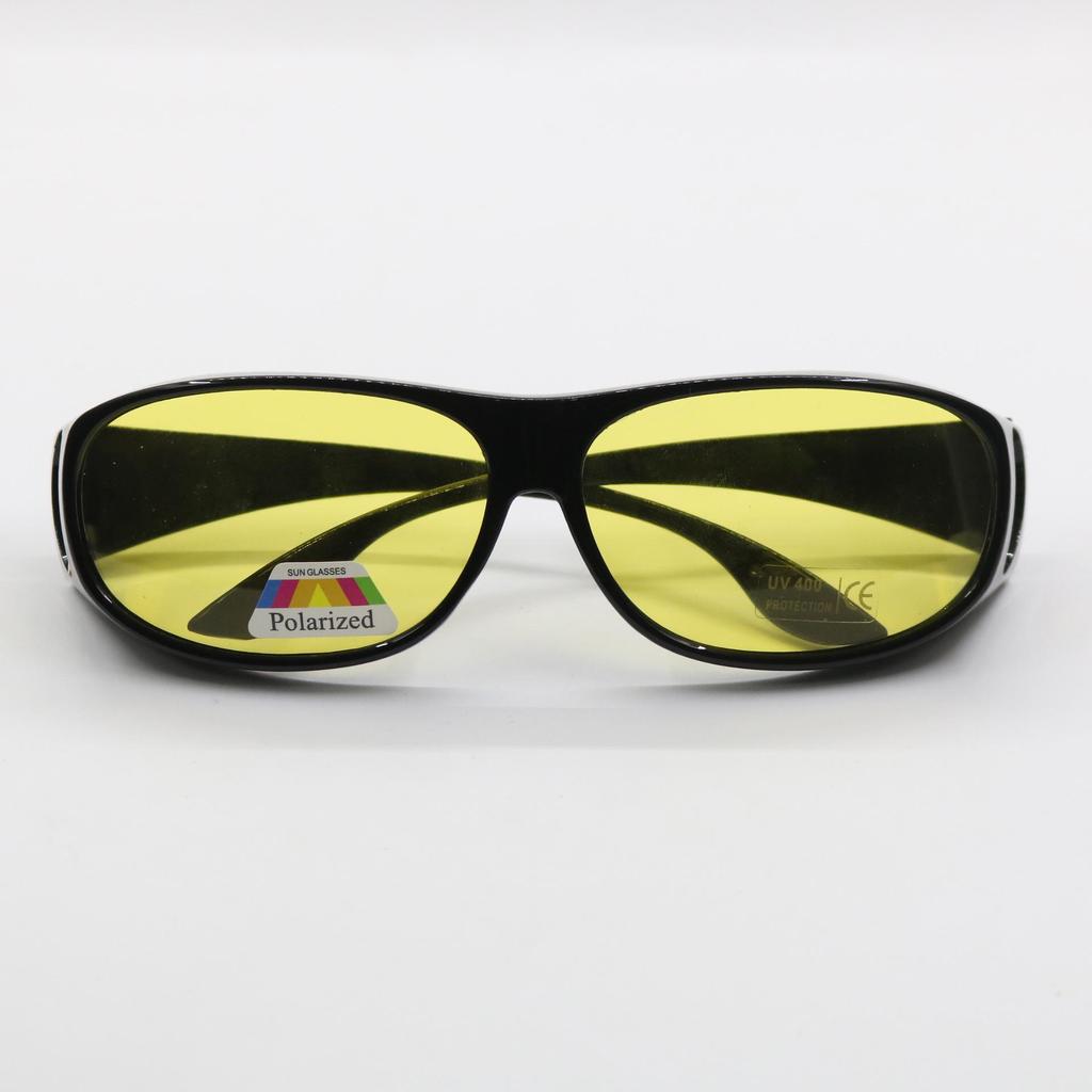 Okulary rowerowe polaryzacyjne na zewnątrz - Soczewka żółta do widzenia w nocy, gogle wiatroodporne