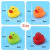 Brief Duck Kids Children interactive toys Cute Mini Squeeze toys Baby Flexible Vinyl Bath Toy Multicolour