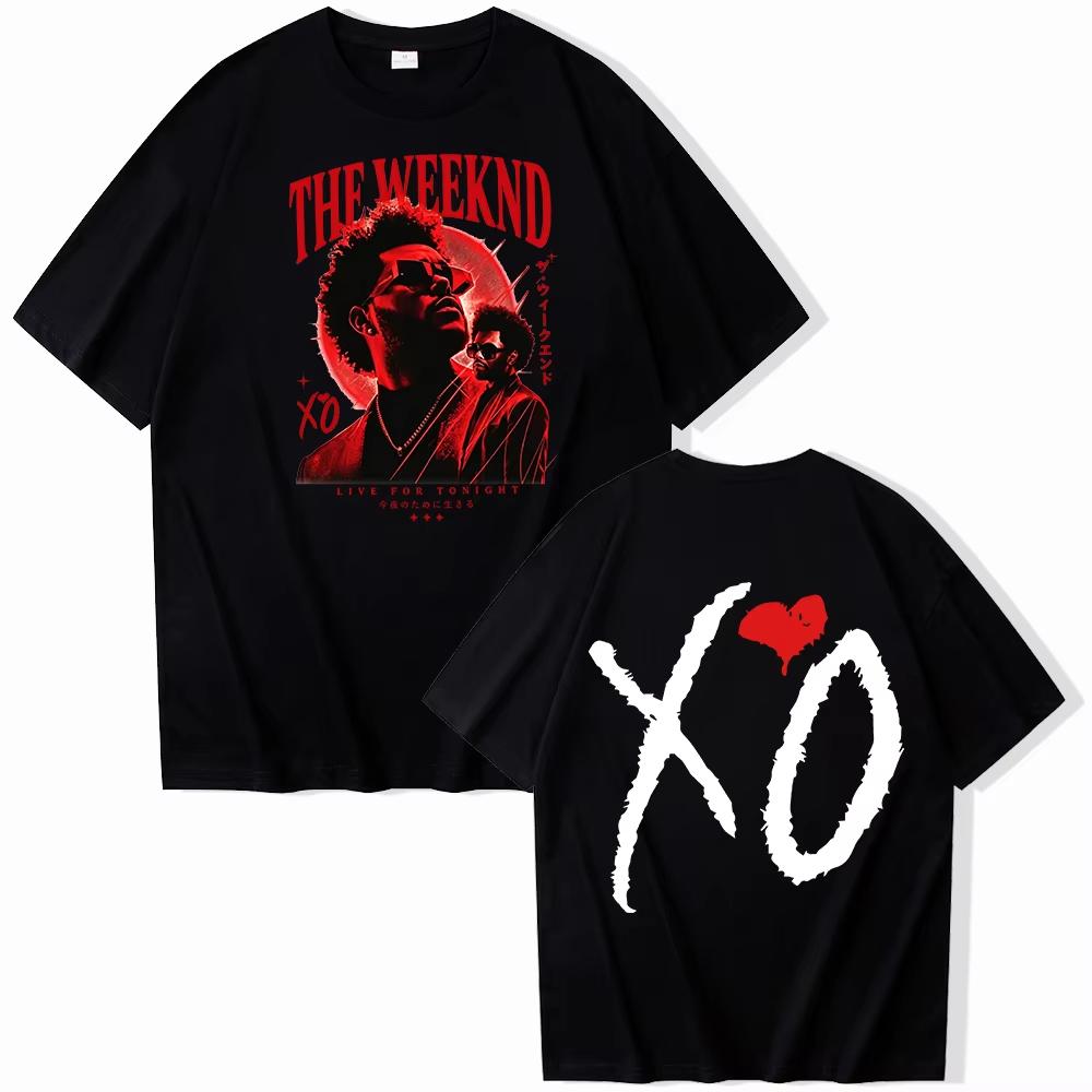 Unisex Harajuku Style Short Sleeve Top The Weeknd After Hours Til Dawn 2026 Tour Print Unisex And Unisex TShirt