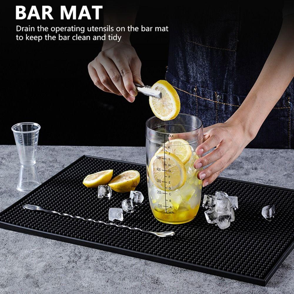 

Противоскользящий водонепроницаемый для дома, термостойкий, устойчивый к разливу, коврик для кофе-бара, подставки для кафе, слив