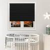 Simple Pleated Window Shades Self-Adhesive Non-Woven Semi-Shading Blinds Curtains Living Room Bedroom Bathroom Home Decorations