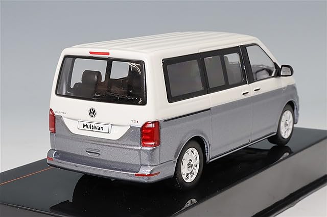 Ixo Scale Volkswagen T6 Multivan 2017 1/43 White/Gray