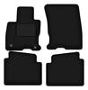 Dywaniki Samochodowe Welurowe Czarne Do: Ford Escape MK4 SUV (2019-)