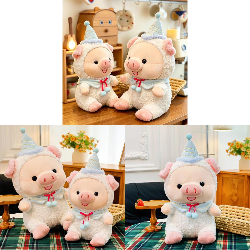 Soft Plush Pig Baby Toy Cartoon Series Gift For Kids And Teens