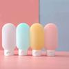 3/4Pcs/Set Travel Botttle Set 60ml Refillable Bottle Soft Silicone Lotion Shampoo Container Squeeze Tube Empty Bottle Wholesale