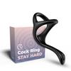 Three-Pronged Silicone Couples Cock Ring - Adult Product