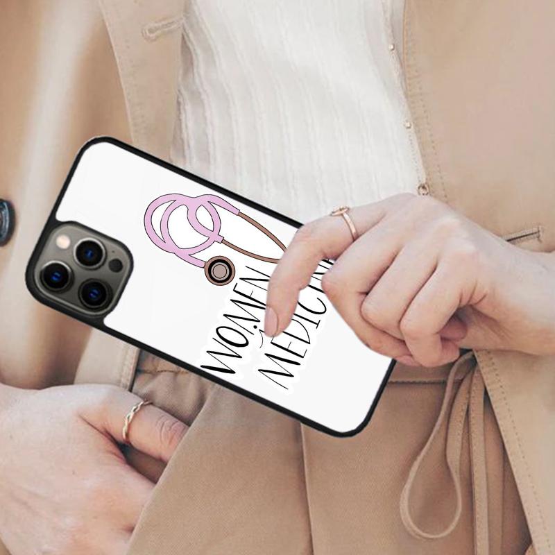 

Cartoon Doctor Nurse Magnetic Phone Case For APPLE iPhone 17 Air 16 14 13 12 Pro Max 15 Plus Wireless Charge With MagSafe Cover iPhone 13mini