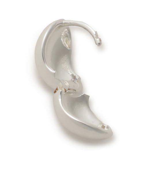 ball earrings 13WGA254321SLVF One-touch