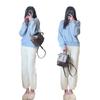 Xiaohongshu same small retro American brown backpack 2023 new ins simple versatile shoulder bag