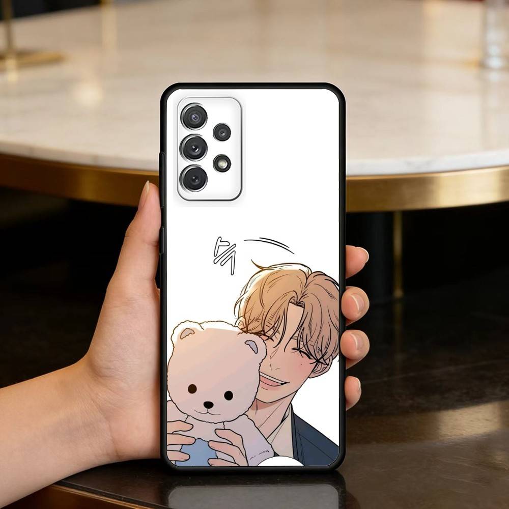 O-Operation T-True L-Love Soft Silicone Black Cover Phone Case For Samsung Galaxy A73,A72,A71,A70,A53,A52,A51