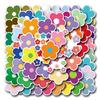60 New Mini Flower Graffiti Stickers Decorate Suitcase Mobile Phone Personalized Stickers