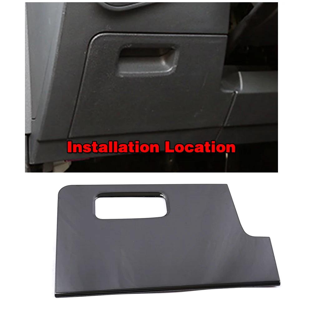 For Volkswagen VW Tiguan MK2 2017-2019 Central Console Headlight Window Lift Glove Storage Box Switch Frame Trim Black Sticker