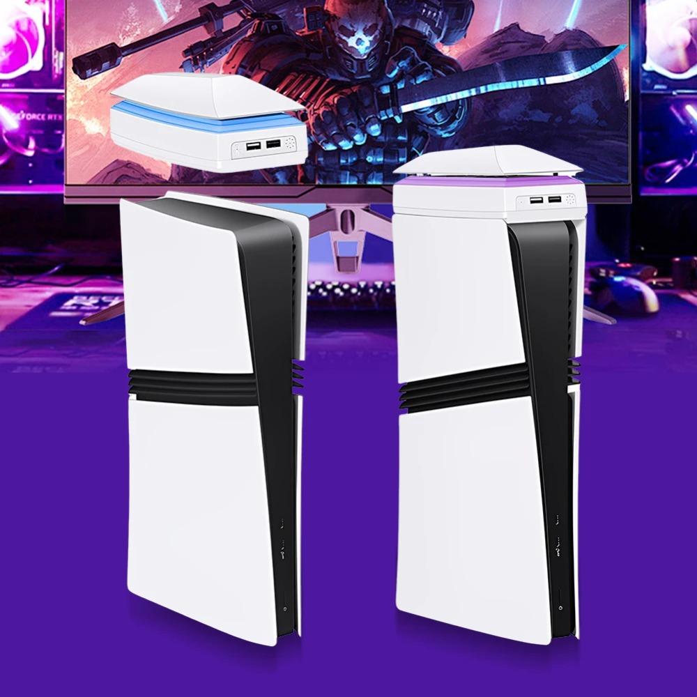 Top Cooling Fan for PS 5 Pro Game Host Radiator Dust-proof Heat Dissipation Fan Game Cooler Stand for PlayStation 5 Pro Console